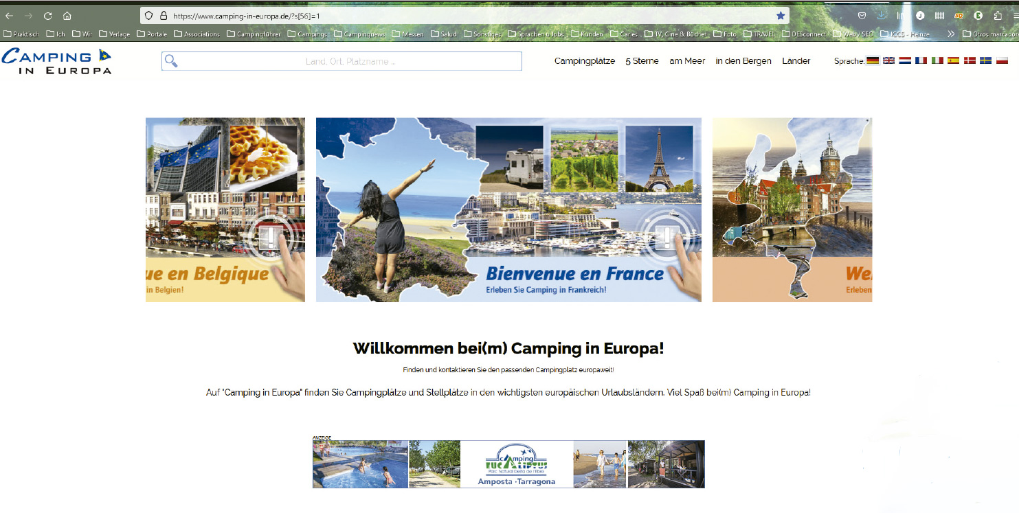 Camping in Europa